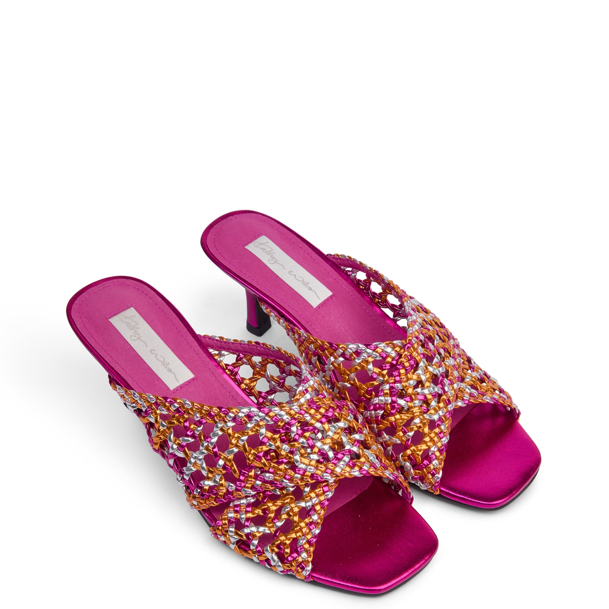 Lila Woven Heel
