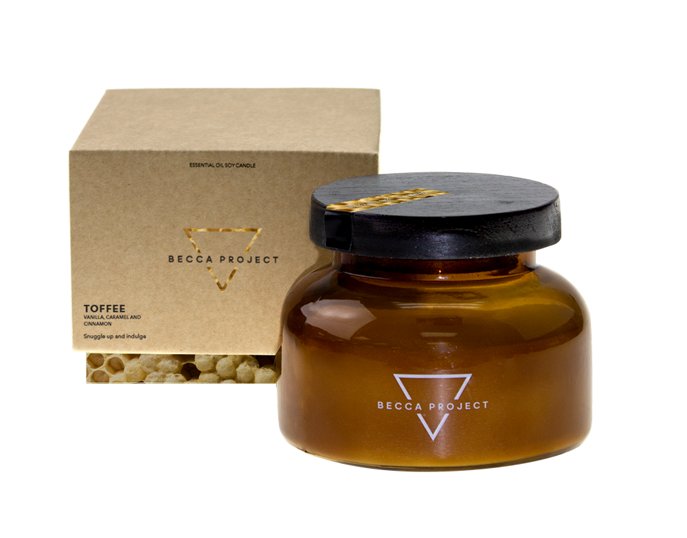 Becca Project Toffee Candle LGE