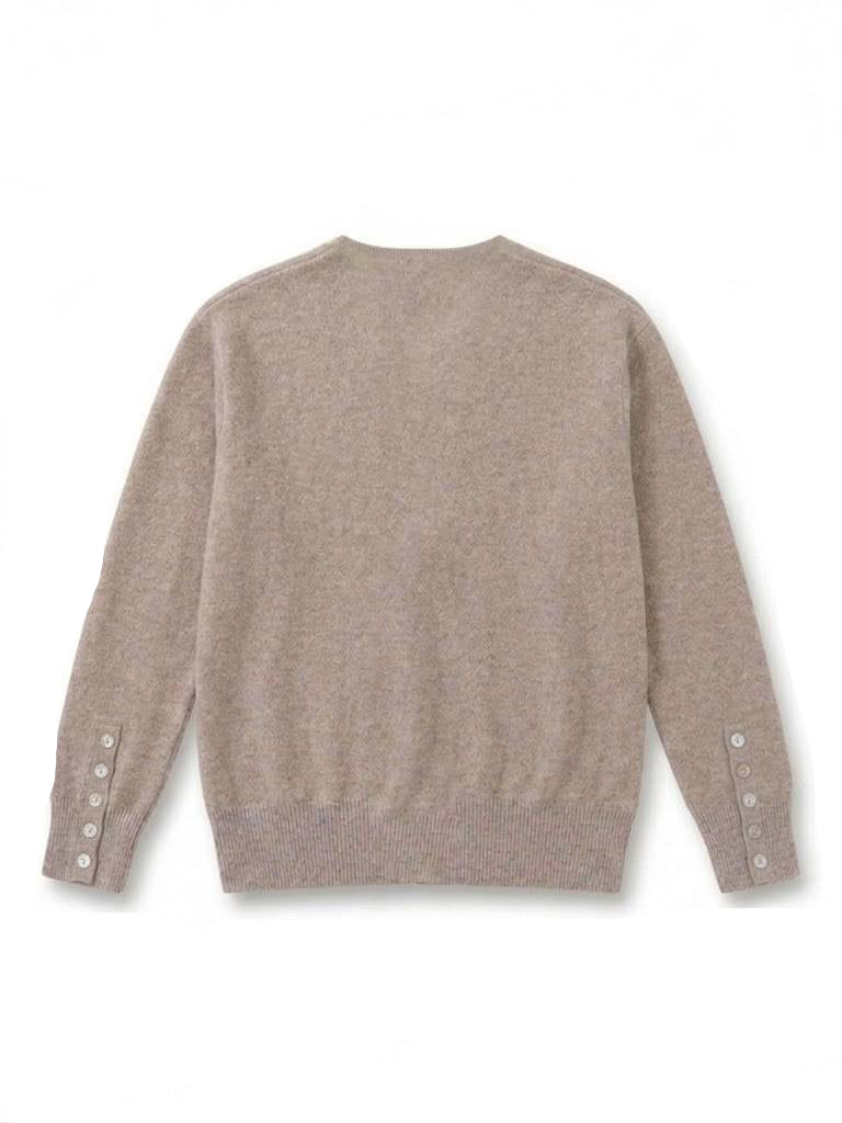 Cocoa Cashmere Essential V Neck Jumper