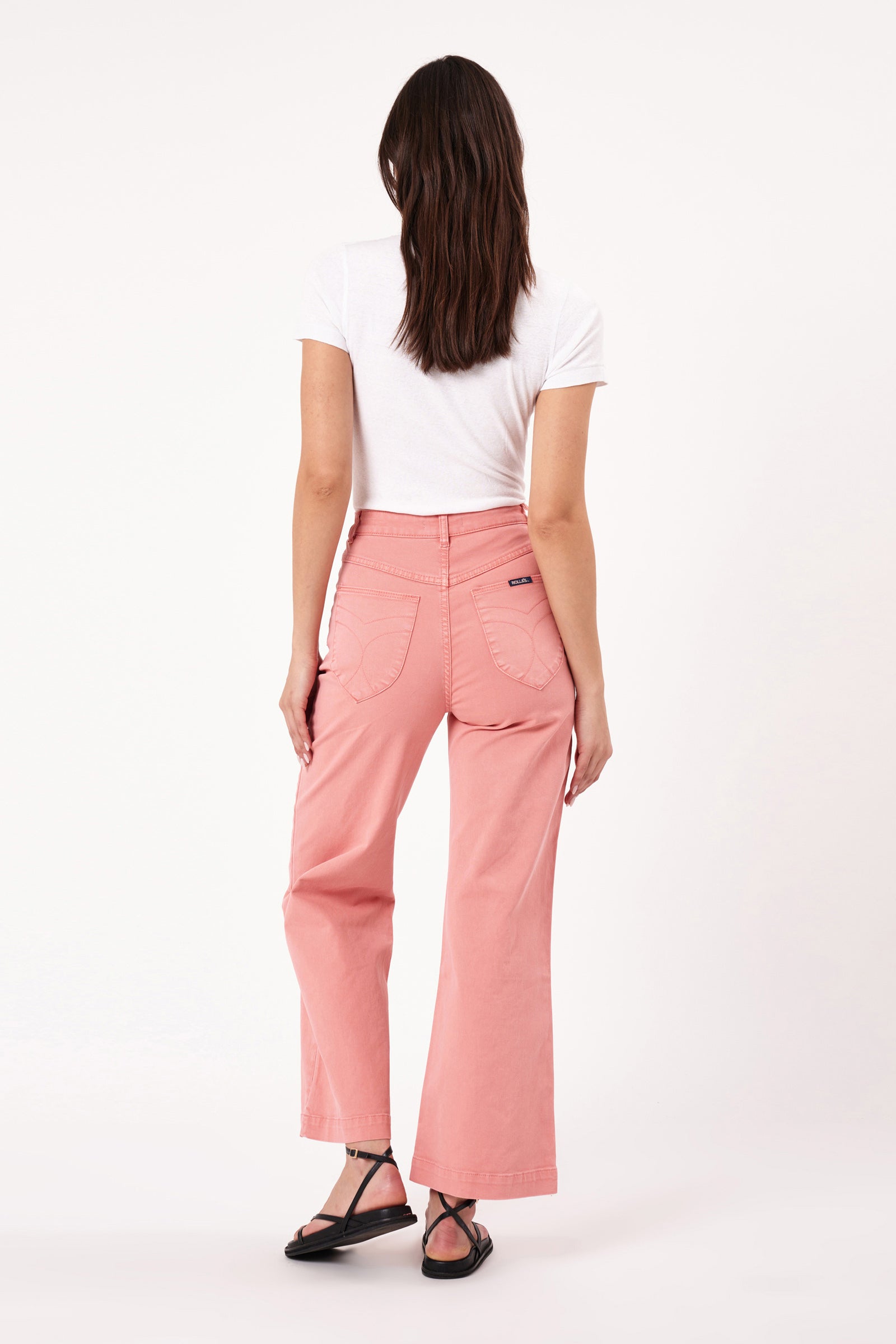 Rolla's Sailor Drill Jean - Peach