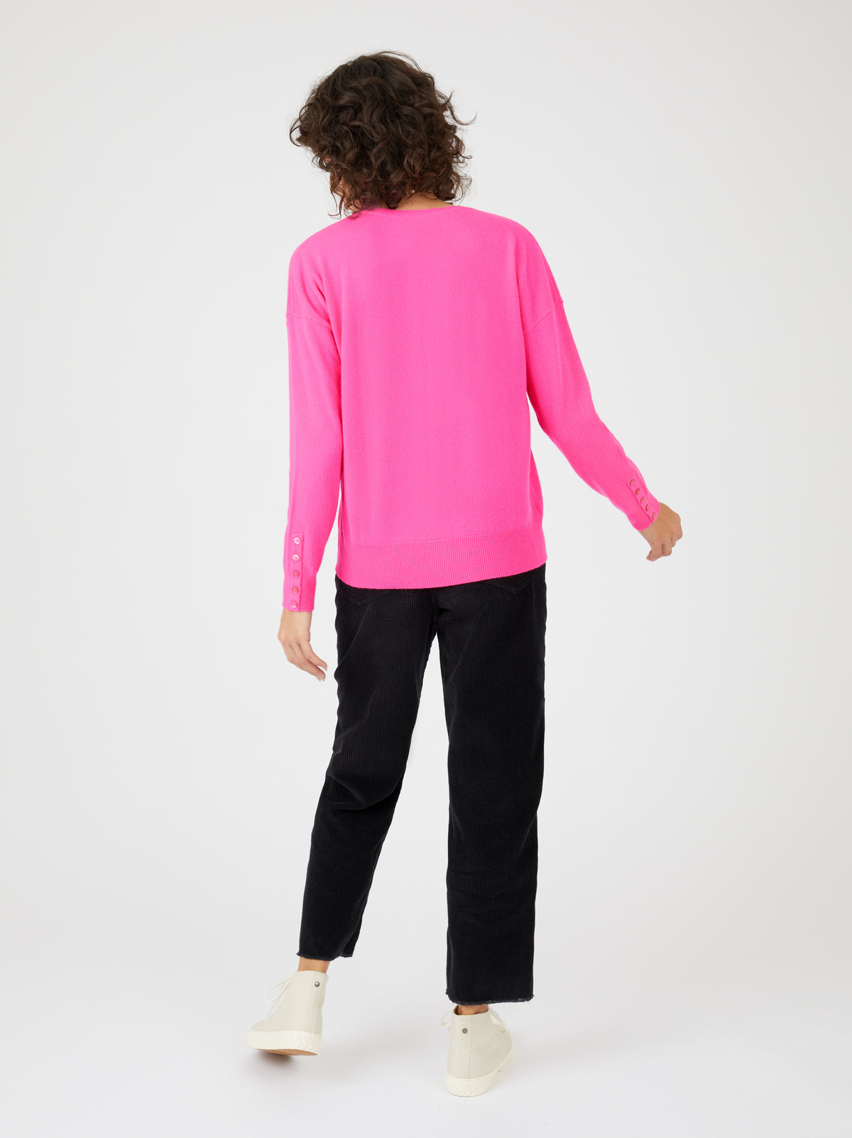 Essential Crew Neck Jumper by Cocoa Cashmere