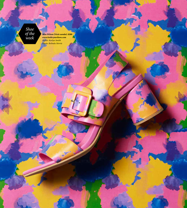 Sunday Star Times Shoe of the Week: Trixie Heel in Fruit Burst
