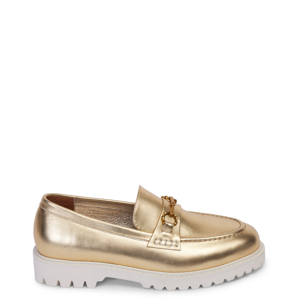 Kathryn Wilson Shandre Loafer - Black High-Shine