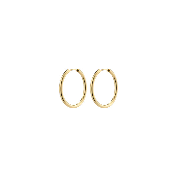 Pilgrim | April Small Hoop Earrings - Gold Plated