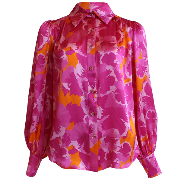 LeDoré Silk Bow Blouse