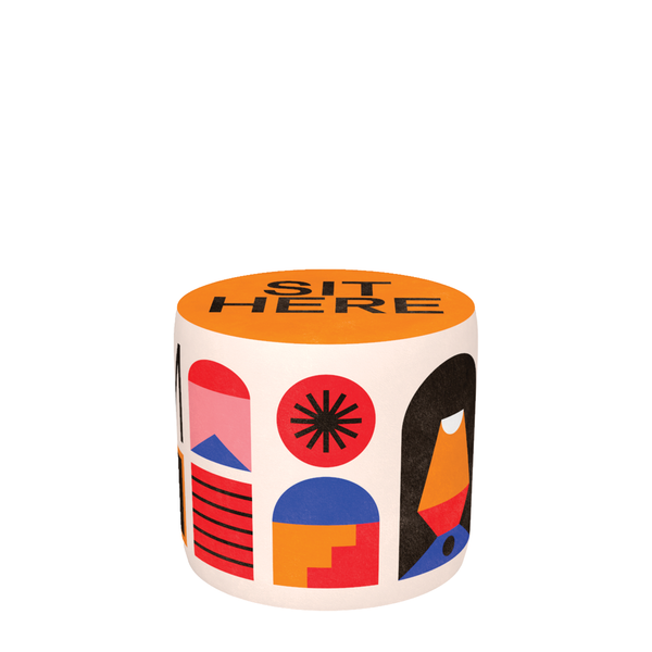QEEBOO OGGIAN POUF (sit here)