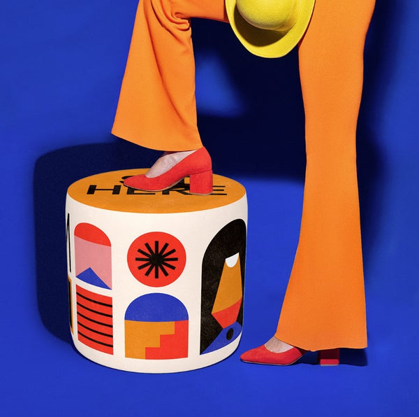 QEEBOO OGGIAN POUF (sit here)