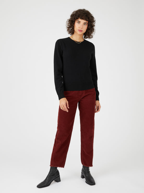 Essential Crew Neck Jumper by Cocoa Cashmere