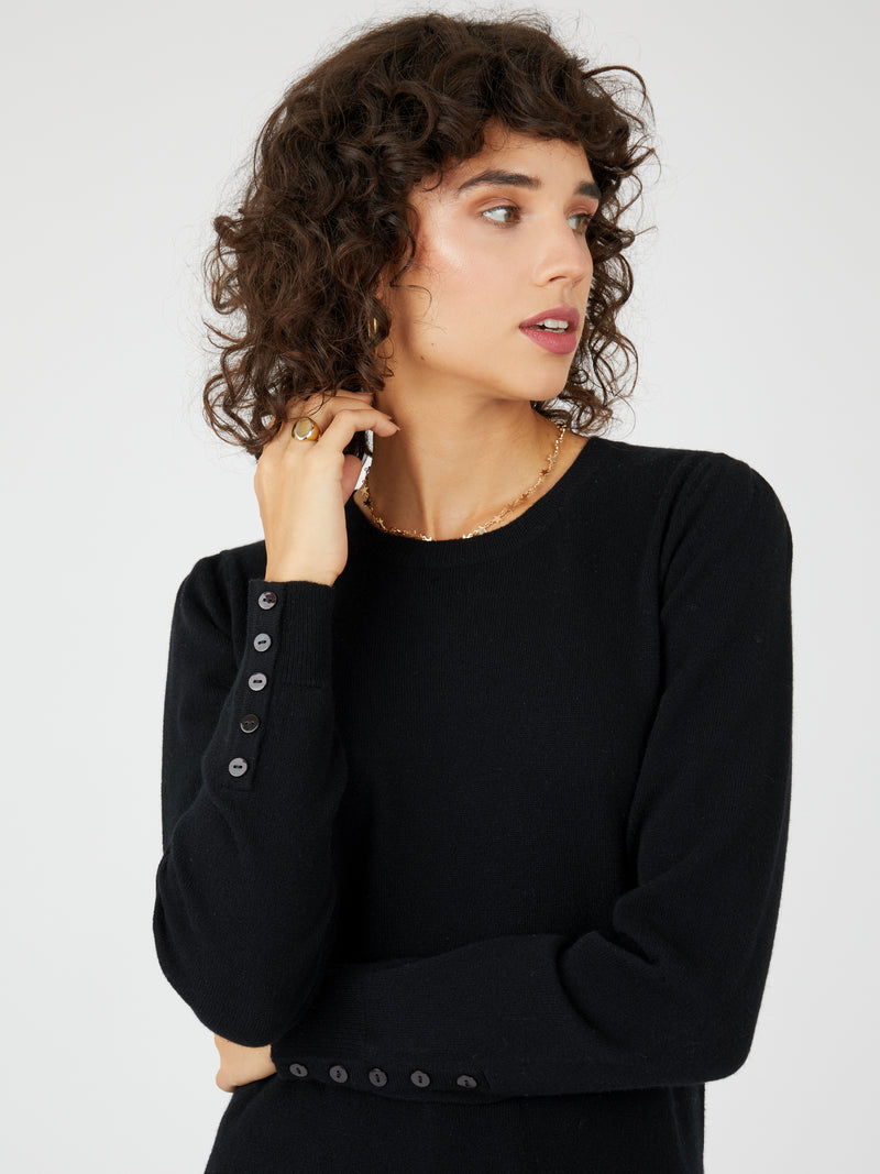 Essential Crew Neck Jumper by Cocoa Cashmere