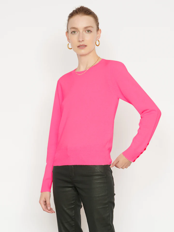 Cocoa Cashmere Essential Crew Neck Jumper