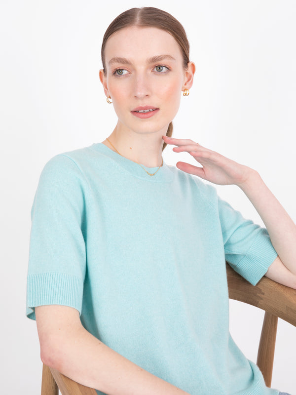 Cocoa Cashmere Crew Neck T-shirt