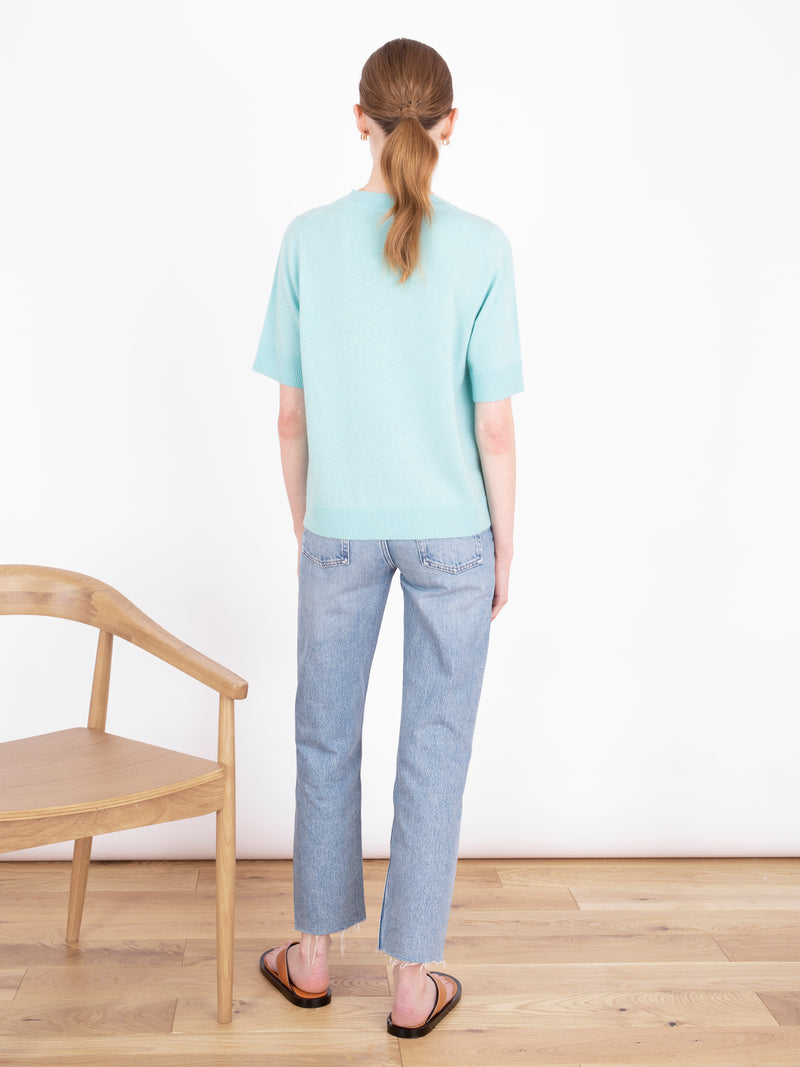 Cocoa Cashmere Crew Neck T-shirt