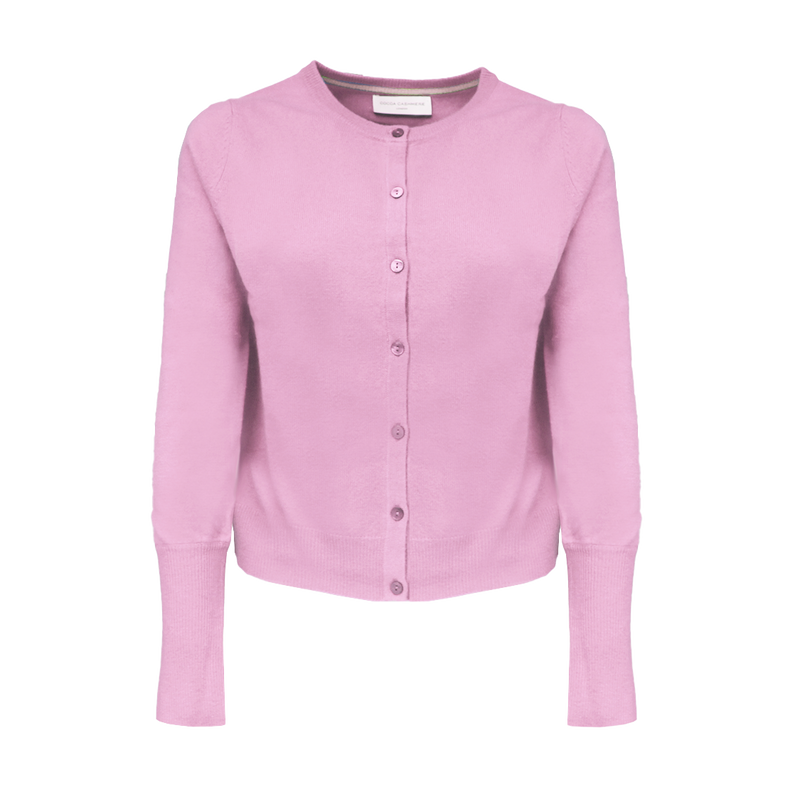 Light pink cashmere hot sale cardigan sweater
