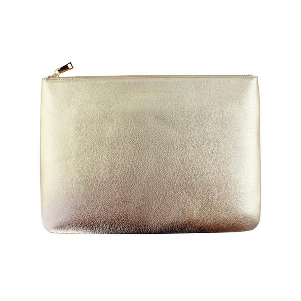 Gold Laptop Case Kathryn Wilson