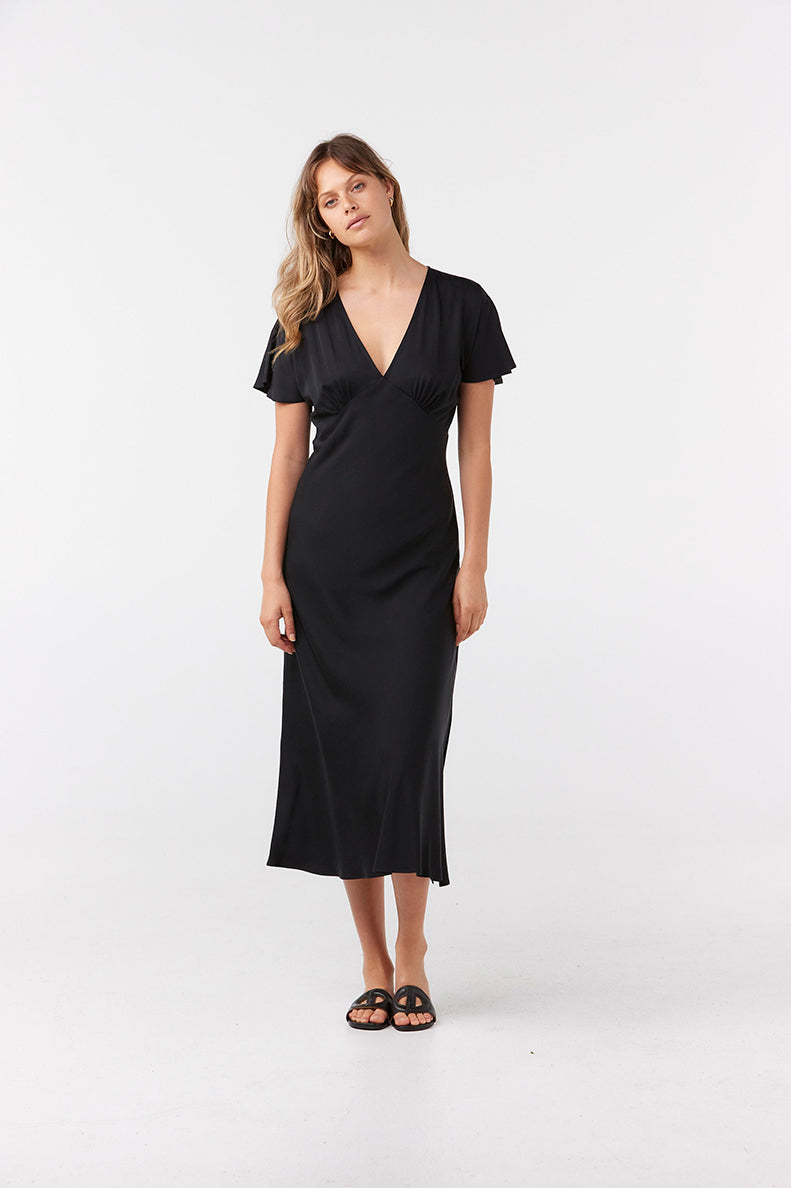 By Natalie Amelia V Neck Dress