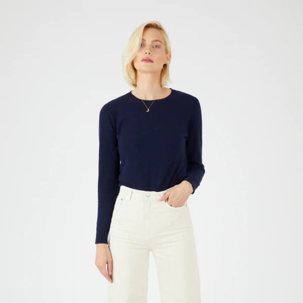 Essential Crew Neck Jumper by Cocoa Cashmere