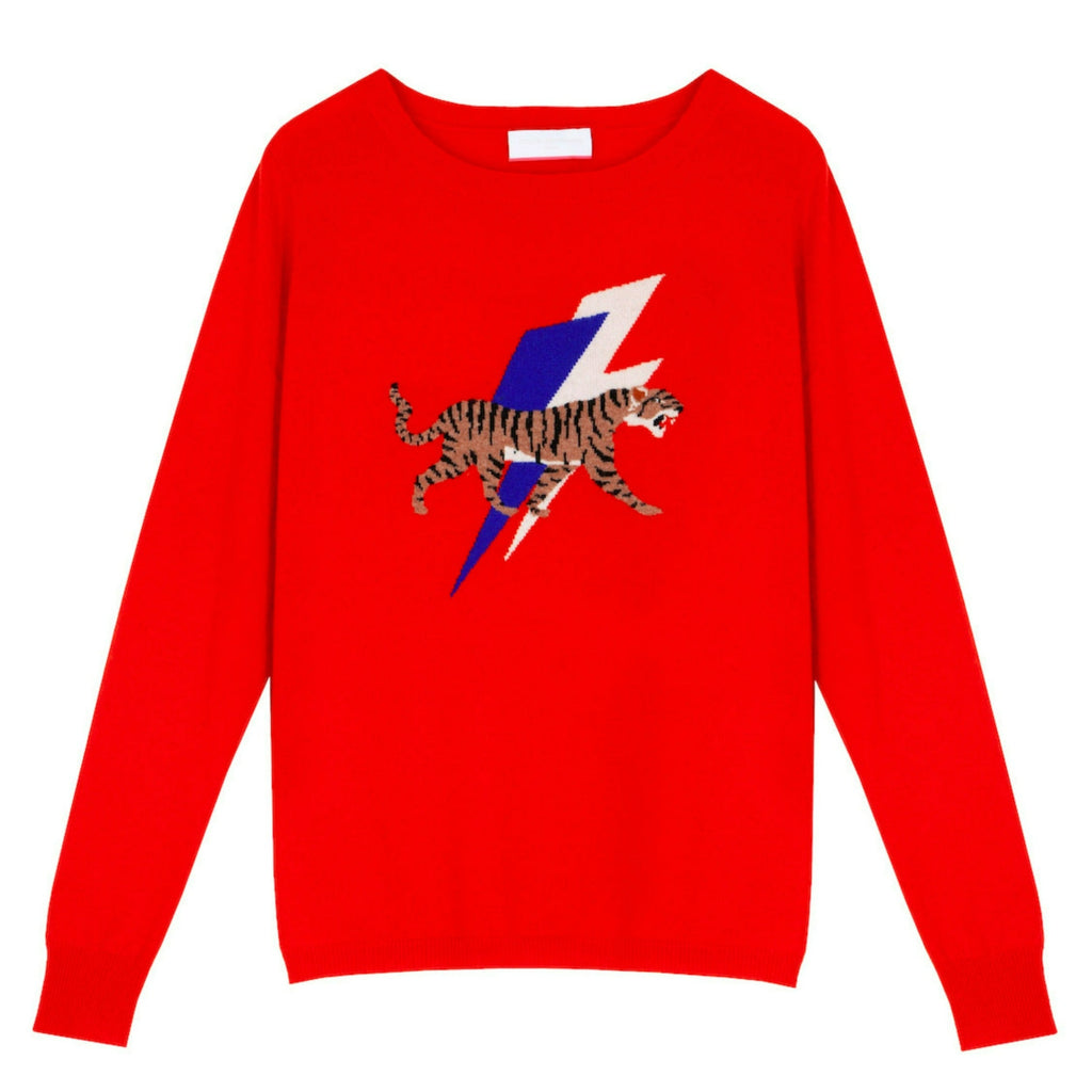 Cocoa Cashmere Tiger Jumper – Kathryn Wilson Footwear